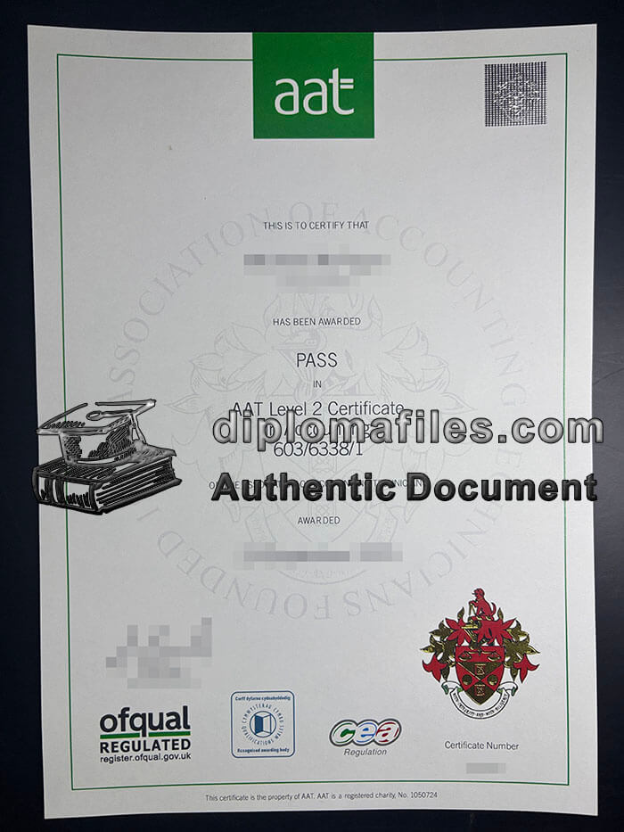 purchase realistic AAT Level 2 Certificate