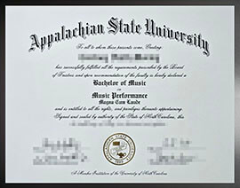 purchase realistic Appalachian State University degree
