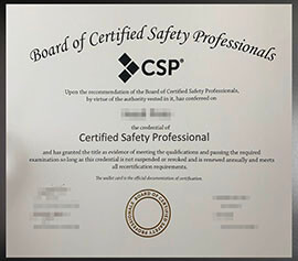 purchase realistic Board of Certified Safety Professionals certificate