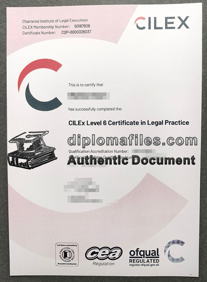purchase realistic CILE Level 6 Certificate