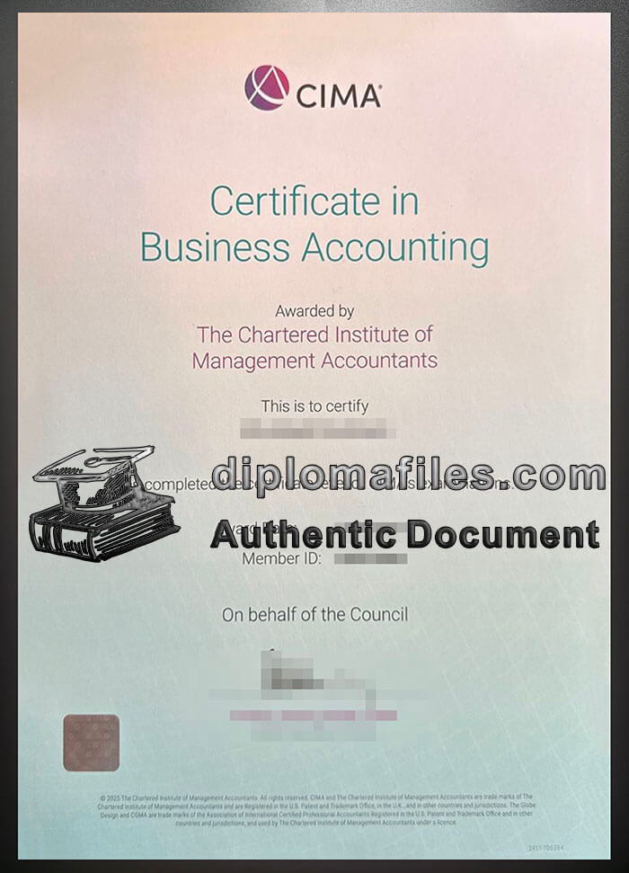 purchase realistic CIMA Certificate in Business Accounting