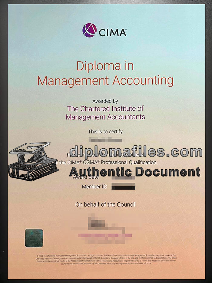 purchase realistic CIMA Diploma in Management Accounting