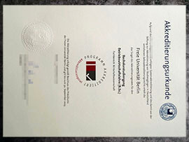 purchase realistic Freie Universität Berlin urkunde