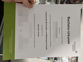 purchase realistic Hochschule Ansbach Urkunde