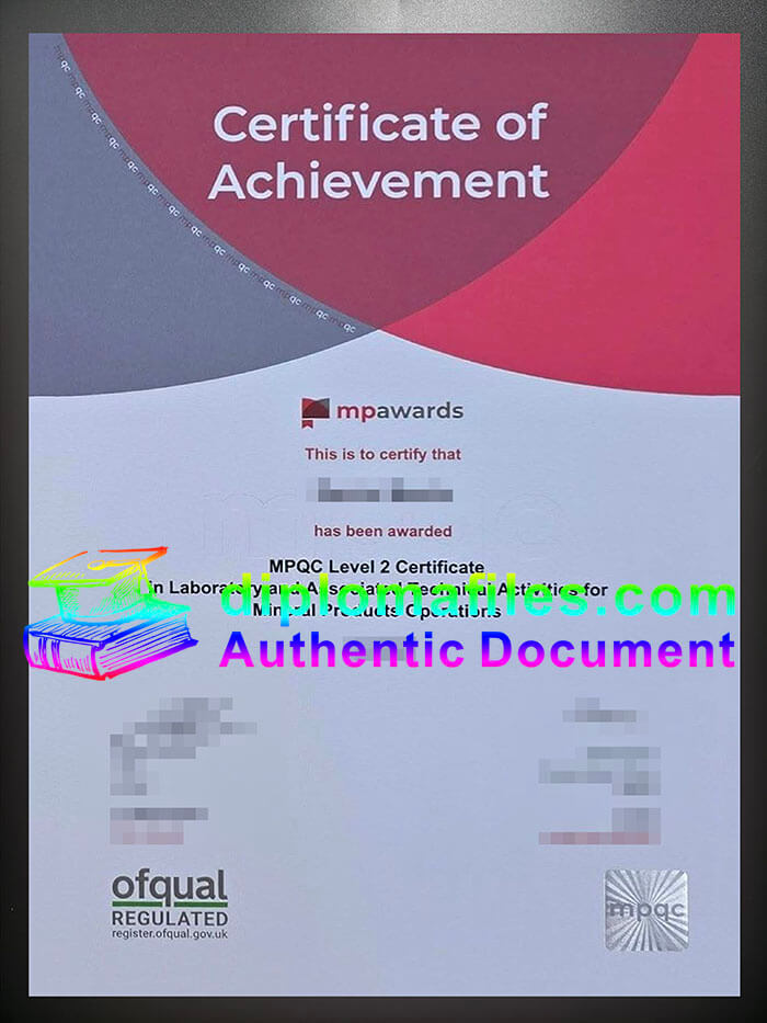 purchase realistic MPQC Level 2 Certificate