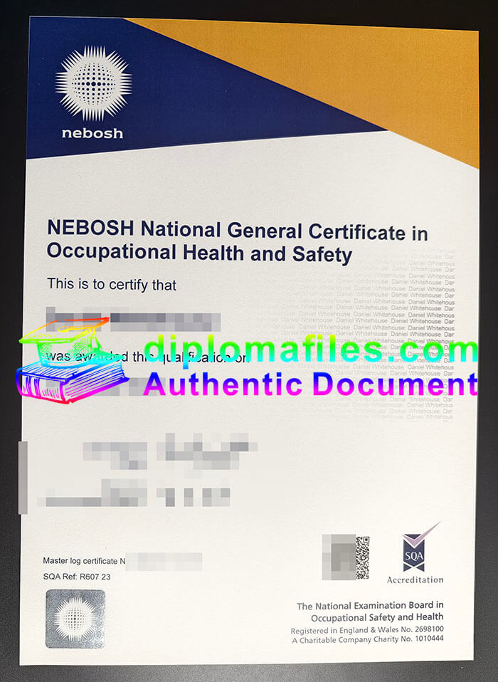 purchase realistic NEBOSH National General Certificate