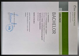 purchase realistic SRH Fernhochschule urkunde