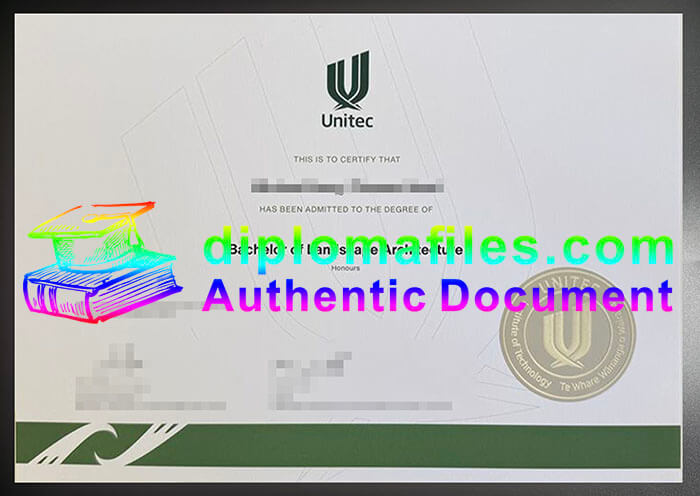 purchase realistic Unitec Institute of Technology diploma