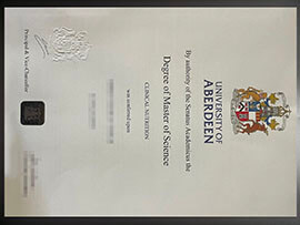 purchase realistic University of Aberdeen degree