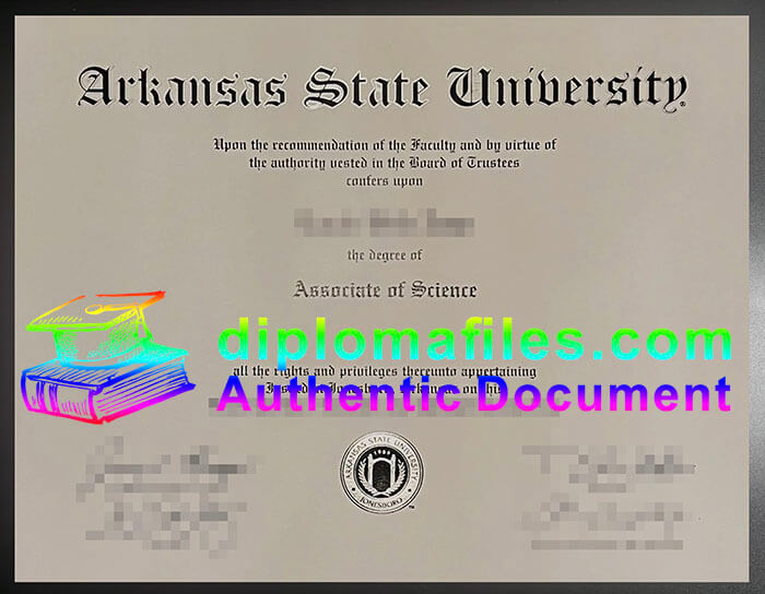 purchase realistic Arkansas State University diploma