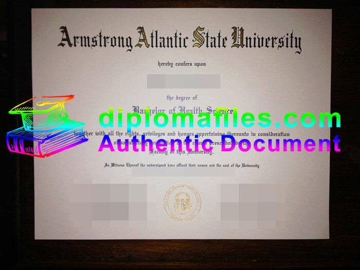 purchase realistic Armstrong Atlantic State University diploma