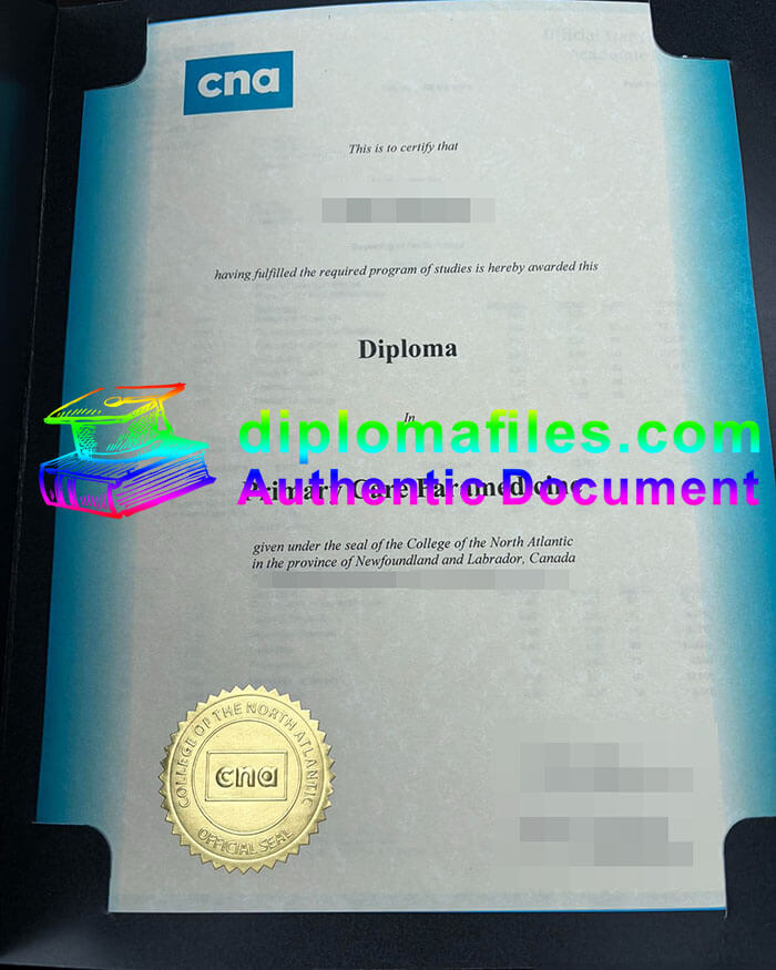 purchase realistic College of the North Atlantic diploma