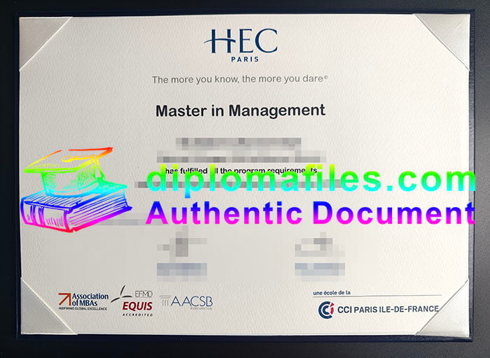 purchase realistic HEC Paris diploma