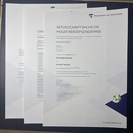 purchase realistic Hogeschool Van Amsterdam degree