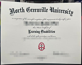 purchase realistic North Greenville University degree