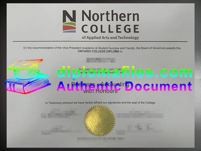 purchase realistic Northern College diploma