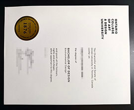 purchase realistic OCAD University diploma