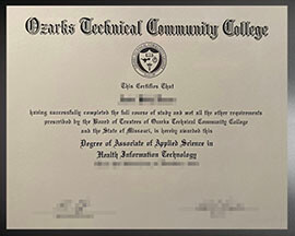 purchase realistic Ozarks Technical Community College degree