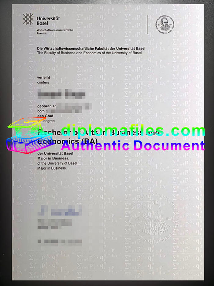 purchase realistic Universitat Basel diploma