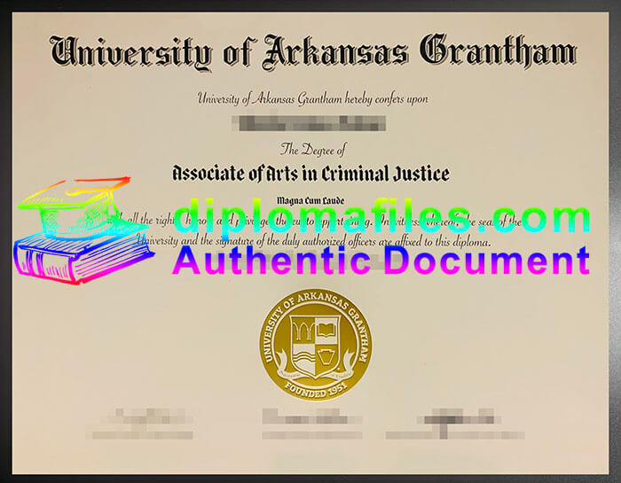 purchase realistic University of Arkansas Grantham diploma