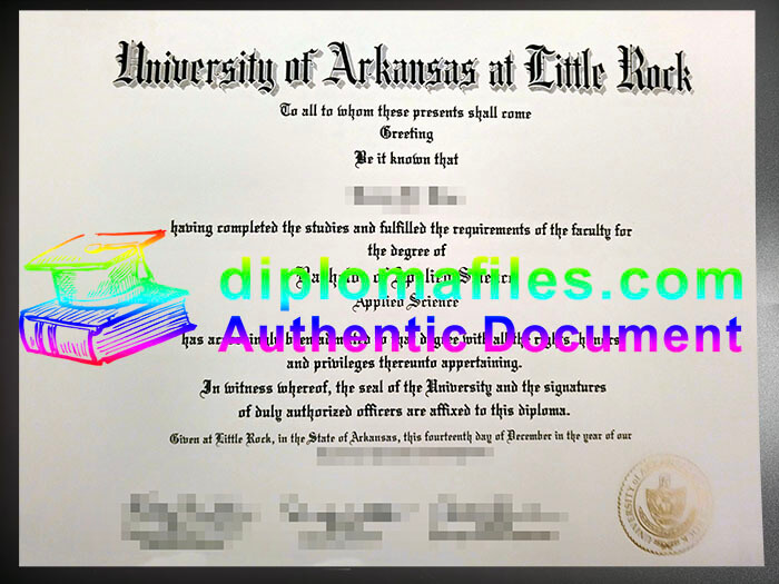purchase realistic University of Arkansas at Little Rock diploma