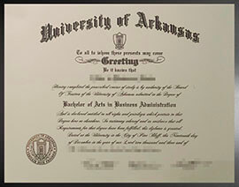 purchase realistic University of Arkansas degree