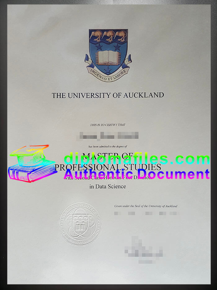 purchase realistic University of Auckland diploma