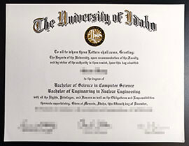 purchase realistic University of Idaho degree