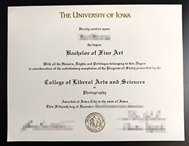 purchase realistic University of Iowa degree