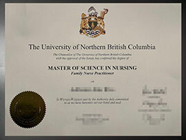 purchase realistic University of Northern British Columbia degree